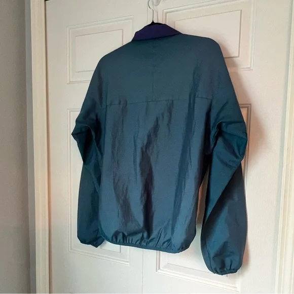 Vintage Patagonia Windbreaker Blue and Purple Jacket Size Small - Picture 4 of 10